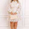 Honey Haze Floral Eyelet Mini Dress Curves Image 1