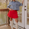 First Class Chic Denim Button Up Image 2