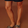 The Piper Leopard Sandal in Brown Image - 1