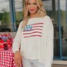 Star-Spangled Evening Knit Sweater Image - 1