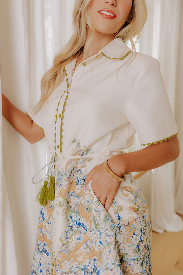 Charleston Getaway Floral Mini Dress Image 3