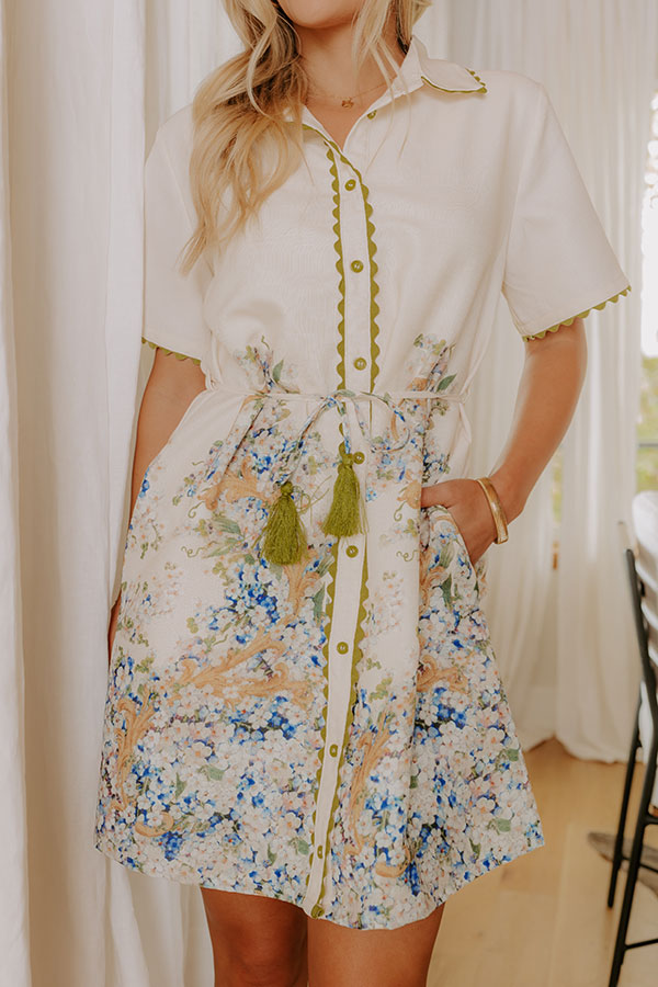 Charleston Getaway Floral Mini Dress Image 5