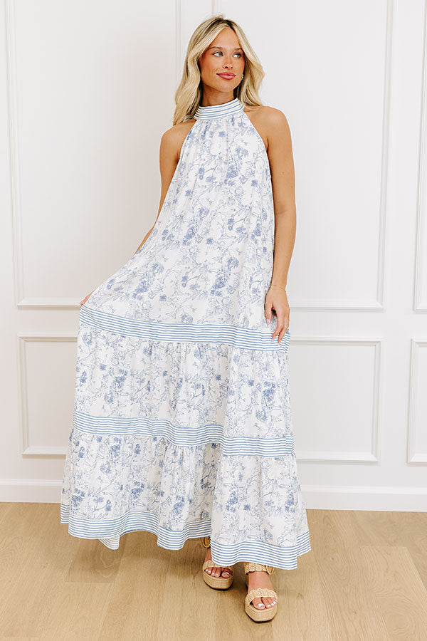 Countryside Serenade Floral Maxi Dress Image 1
