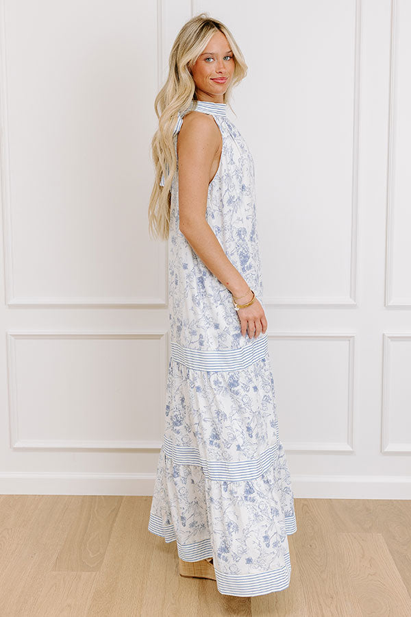 Countryside Serenade Floral Maxi Dress Image 3