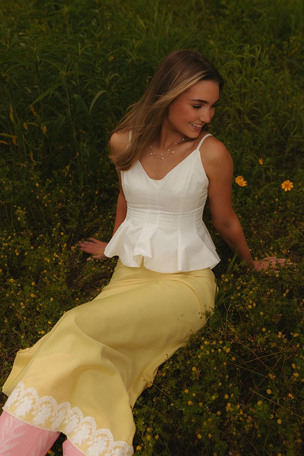 Date Night Ready Peplum Tank Image - 1