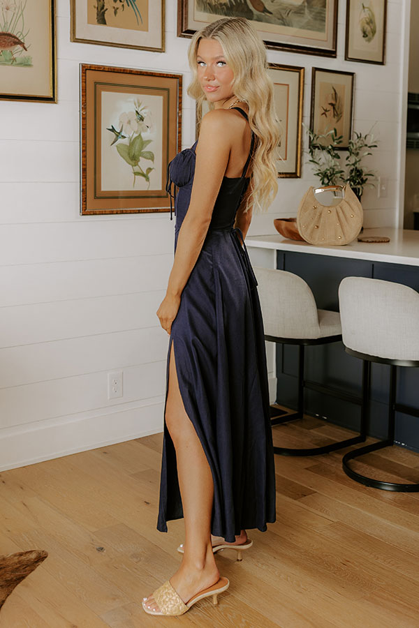 willow linen dress Willow Cap Sleeve Linen Midi Dress