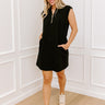 Casual Cues Mini Dress in Black Image 1