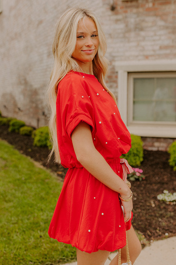 Belle of the Parade Embellished Crop Top Image 4