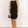 Rooftop Lounge Mini Dress in Black Image 1