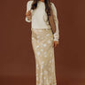 The Faith High Waist Satin Midi Skirt Image - 1
