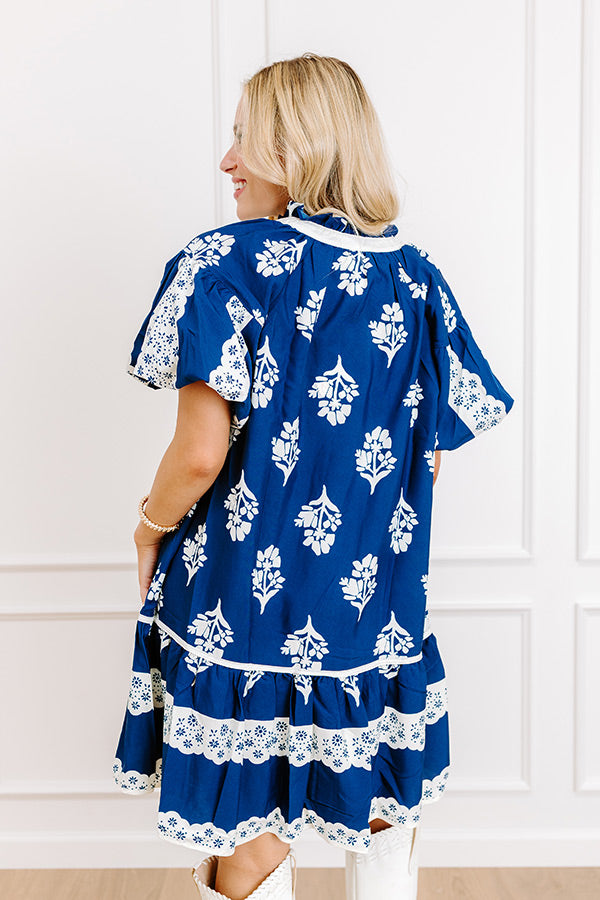 Lei And Mai Tais Floral Mini Dress Image 4