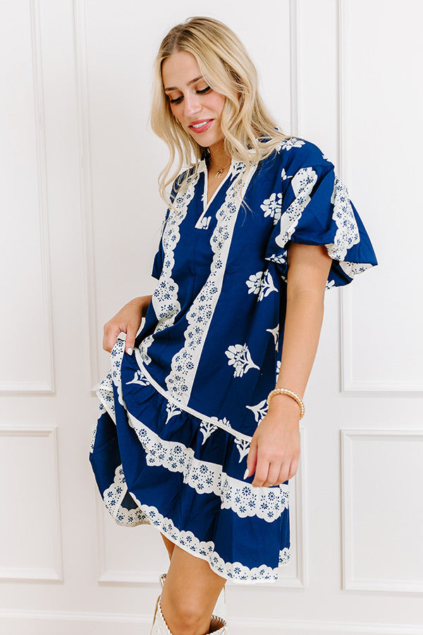 Lei And Mai Tais Floral Mini Dress Image 2