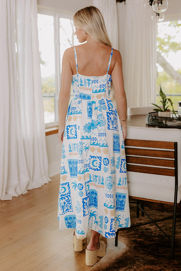 Coastal Daydream Midi Dress Image 5