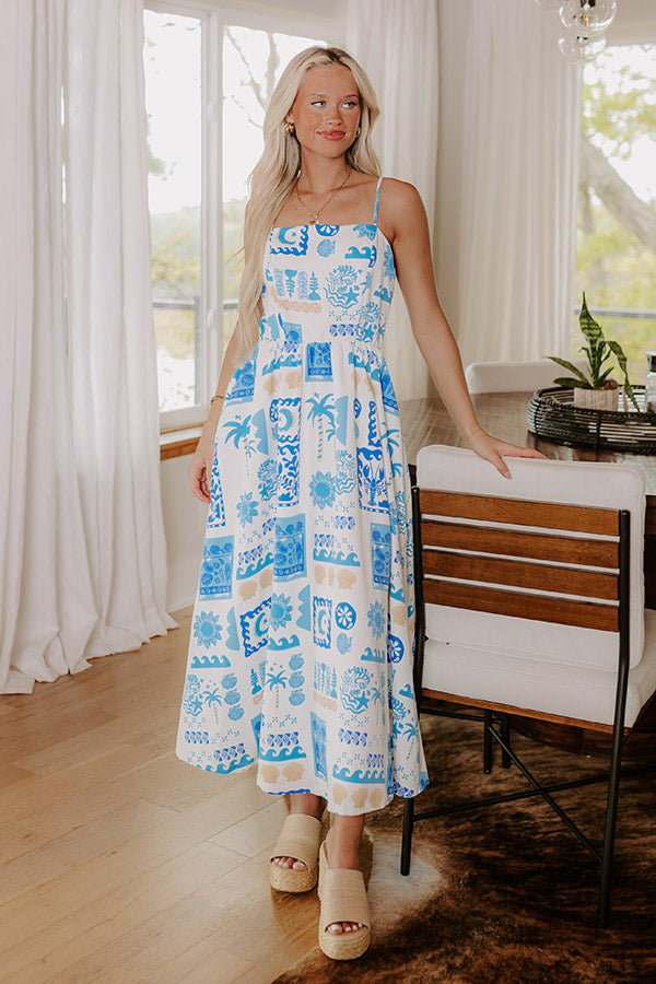 Coastal Daydream Midi Dress Image 1