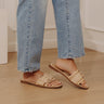 The Jody Raffia Woven Sandal Image - 1