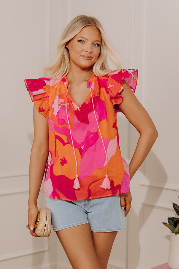 Make It A Mai Tai Shift Top