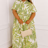 Island Oasis Button Down Midi Dress Curves Image 1