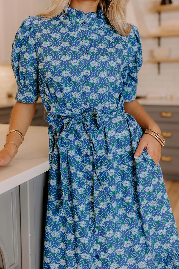 Darling Smile Floral Midi Dress Image 2
