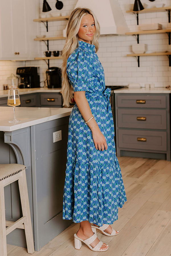 Darling Smile Floral Midi Dress Image 3