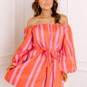 Sweet Spin Stripe Mini Dress Image 1