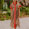 Chic Statement Button Down Midi Dress Image 1