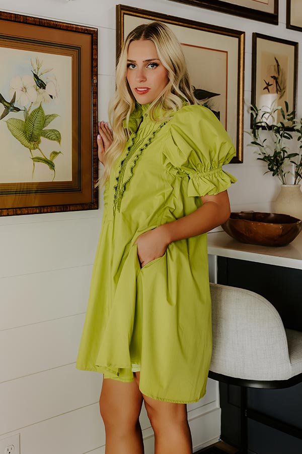 Pleated Dress Lime Green Color Dress Luisa Beccaria Lime Green Pleated Dress With Sash Pleated Dress Lime Green Color Dress Luisa Beccaria Lime Green Pleated Dress With Sash