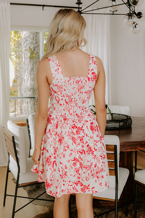 Rose Arbor Dream Floral Mini Dress Image 4