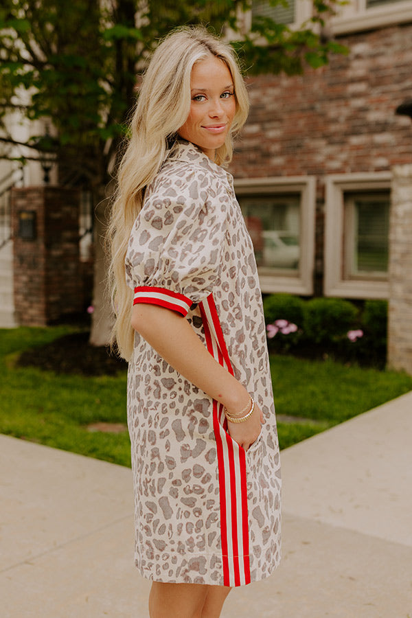 Fan Favorite Leopard Mini Dress Image 2
