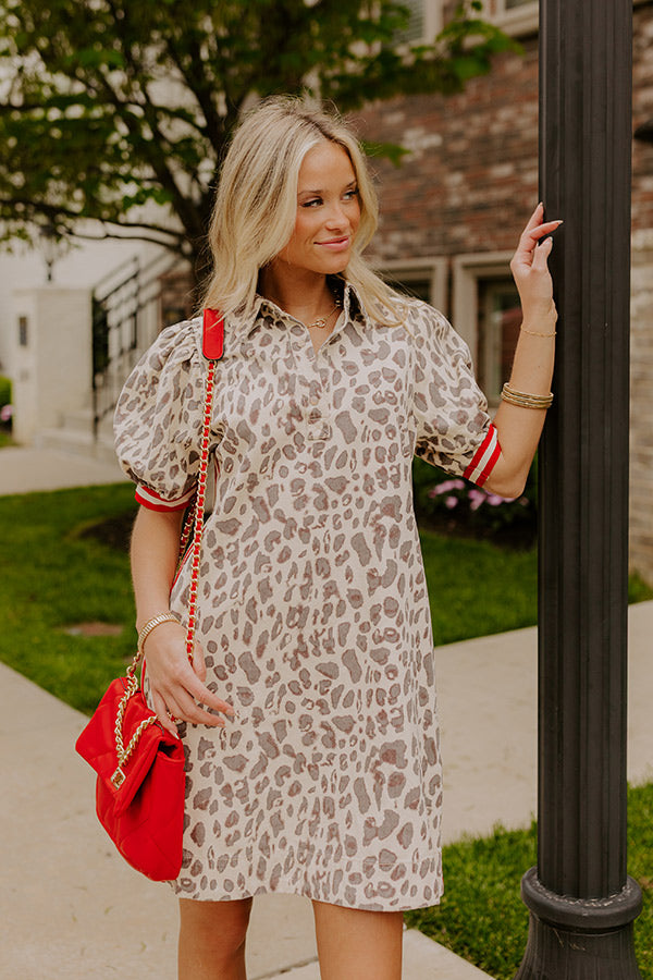 Fan Favorite Leopard Mini Dress Image 1