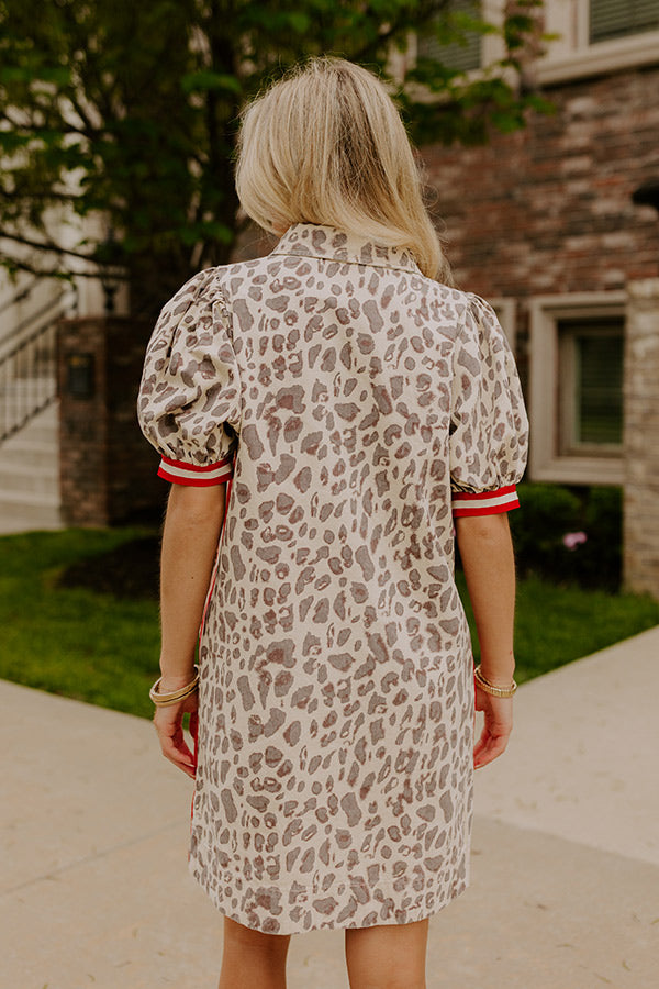 Fan Favorite Leopard Mini Dress Image 5