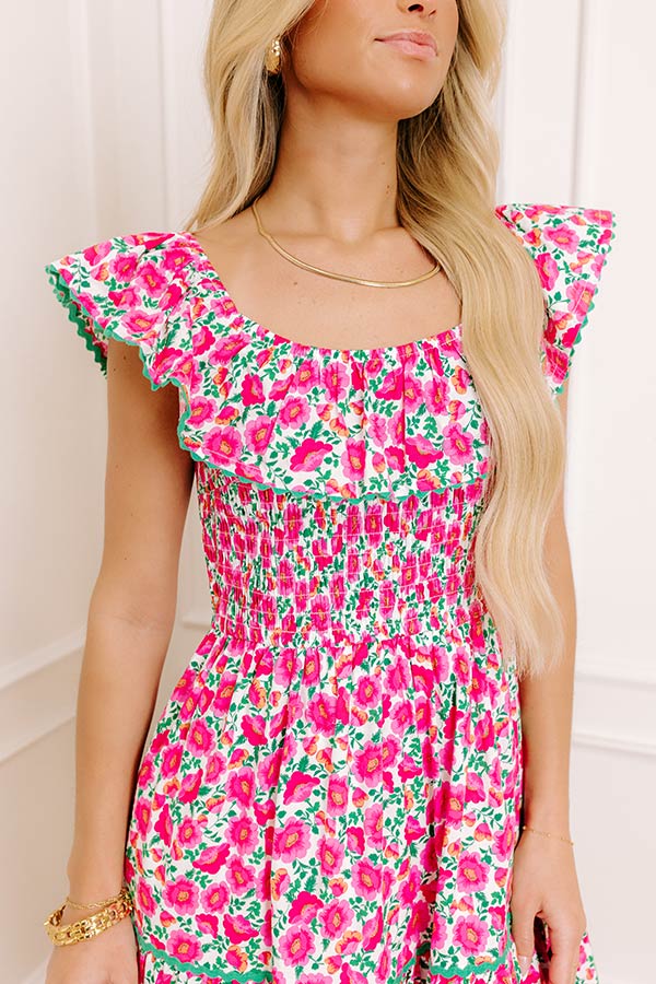 Sweet Garden Floral Midi Dress Image 2