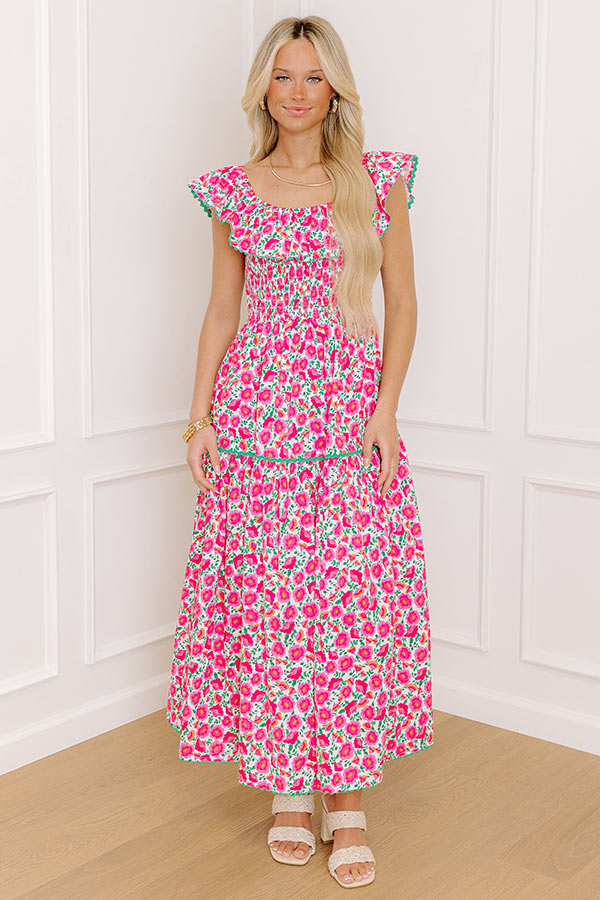 Sweet Garden Floral Midi Dress Image 3