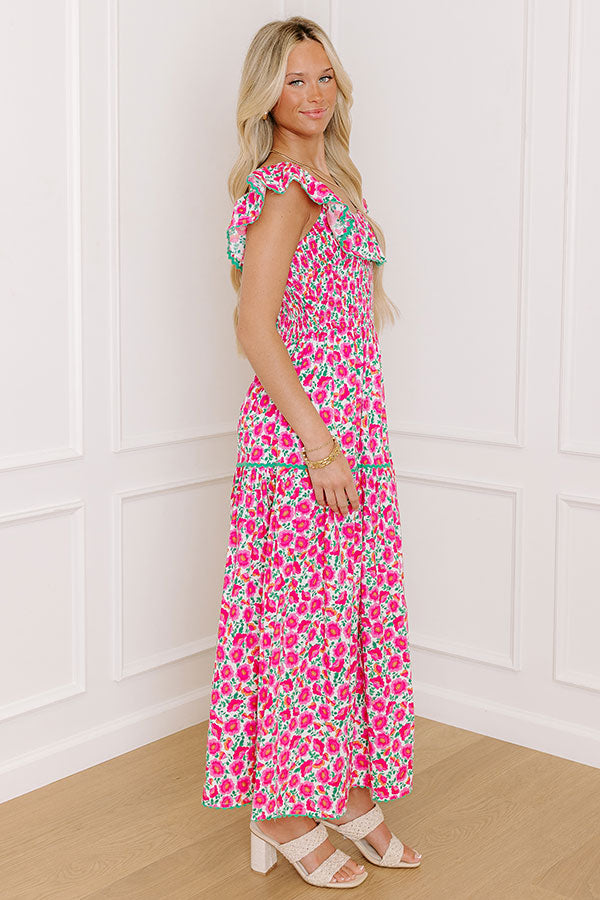 Sweet Garden Floral Midi Dress Image 4