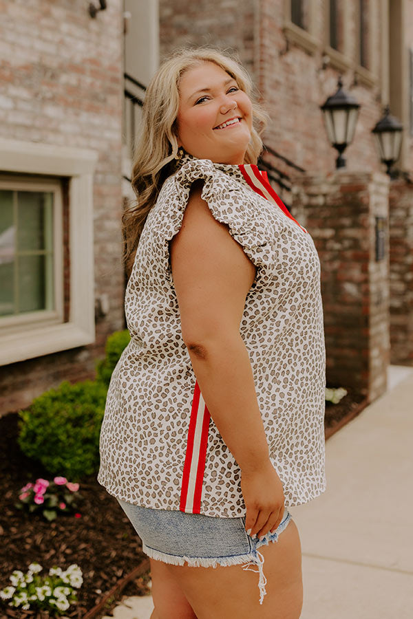 Cafe On Broadway Leopard Top Curves Image 3