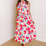 Sunny Disposition Floral Midi Dress Image 1