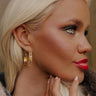 Caught Your Eye Hoop Earrings Image - 1
