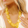 Kind Gesture Necklace in Yellow Image 1