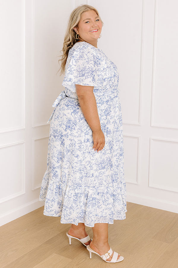 Sail And Petals Midi Dress Curves Image 3