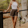Chic Moment High Waist Leopard Shorts Image 1
