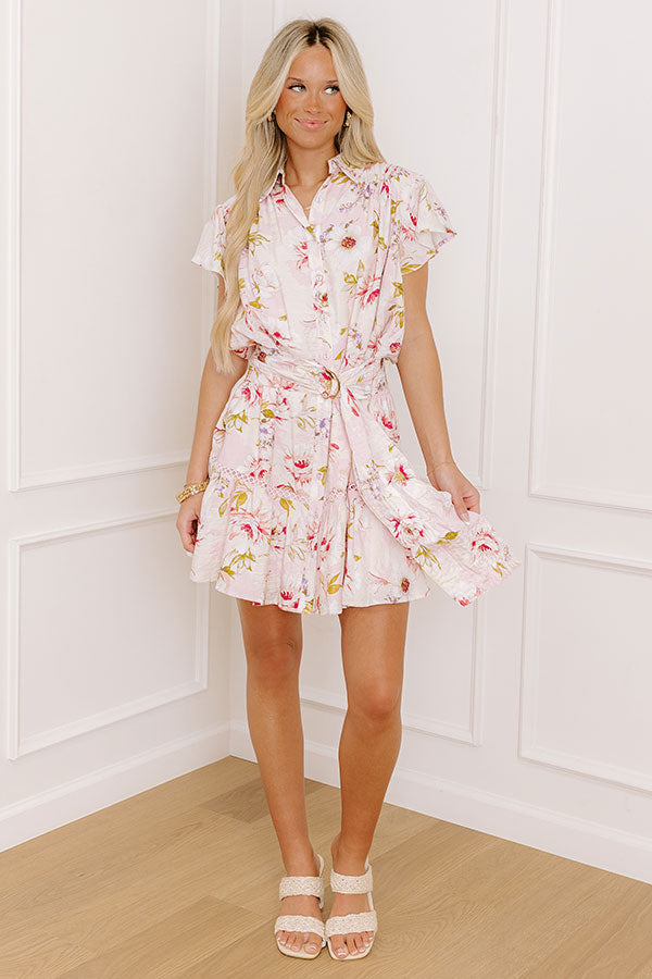 Sunshine Spritz Floral Mini Dress Image 1