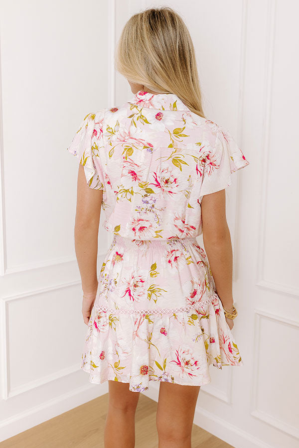 Sunshine Spritz Floral Mini Dress Image 4