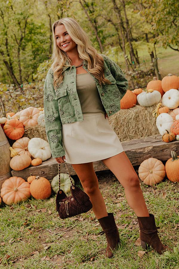 Sunday Social High Waist Mini Skirt Image - 1