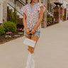 Picnic Ready Floral Shift Top Image 1