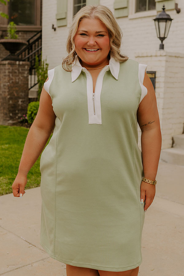 Beach House Brunch Mini Dress Curves Image 2