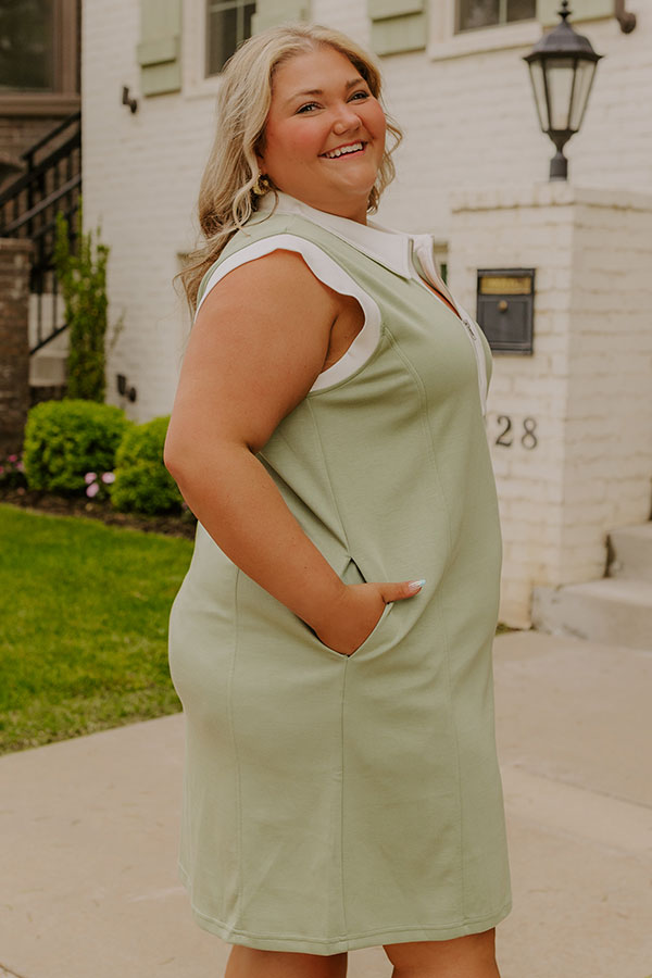 Beach House Brunch Mini Dress Curves Image 4