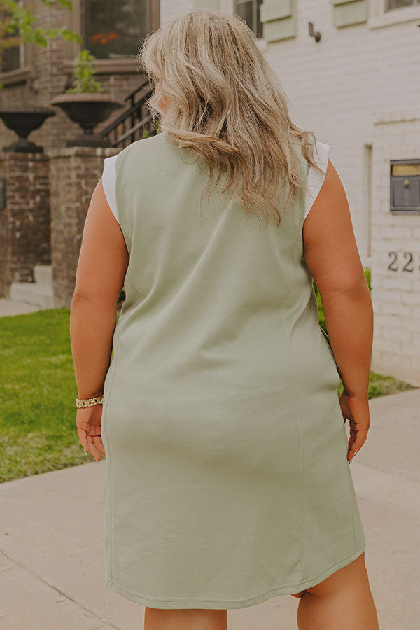 Beach House Brunch Mini Dress Curves Image 5