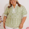 Art Deco Chic Shift Top Curves Image - 1