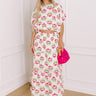 Fresh Blooms High Waist Floral Maxi Skirt Image 1