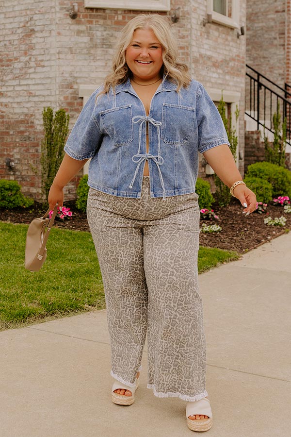 The Lindsey High Waist Wide Leg Pants Curves Image 1