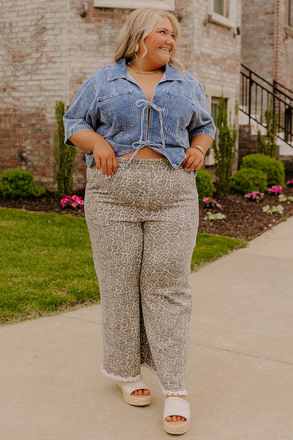The Lindsey High Waist Wide Leg Pants Curves Image 5
